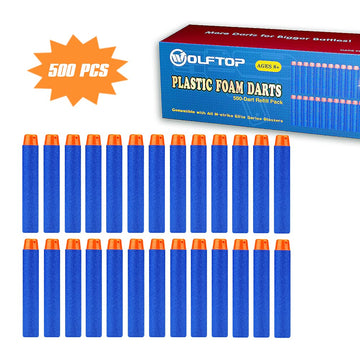 Wolftop Nerf-compat darts designed for Nerf compatibility and reliable performance