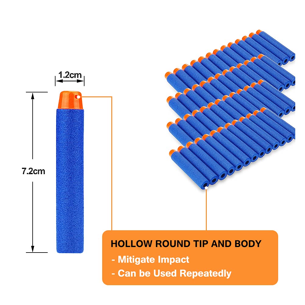 Wolftop safe-play darts promote safe handling during Nerf battles