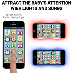 Wolmund Toy Learning Phone made of ABS with rounded edges for safety
