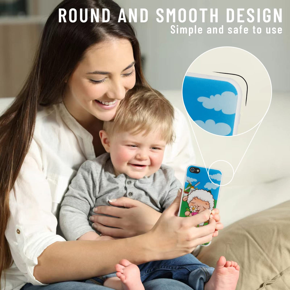 Wolmund Toy Learning Phone mini size fits tiny hands