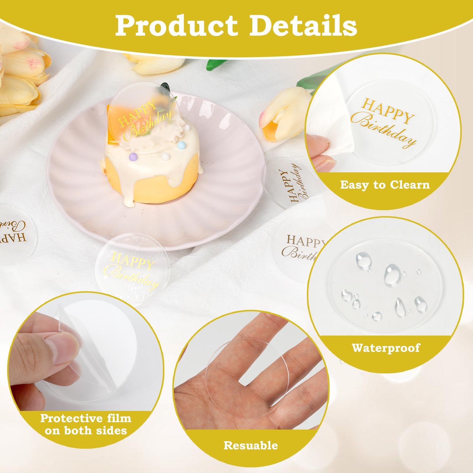 Wolpark DIY toppers enable easy three-step customization for weddings and parties.