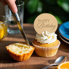 Wolpark food-safe acrylic toppers suitable for cake, cookies, and ice cream.