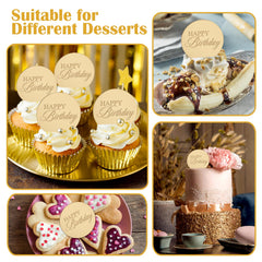 Wolpark smooth-edge toppers resist cream and stay intact.