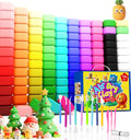 Wolwefa air-dry clay packs offer bright colors for kids crafts.