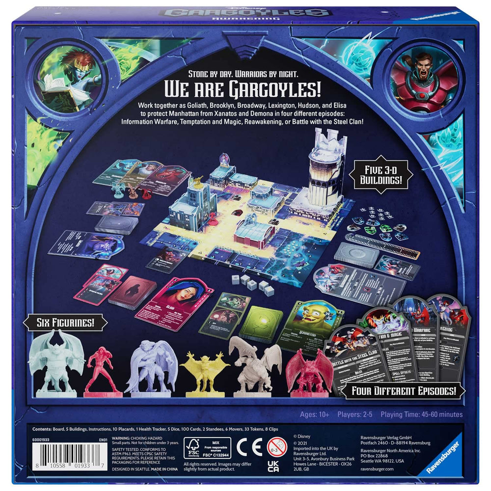 Wonder Forge Disney Gargoyles Awakening Broadway miniature adds dynamic presence to hero phases