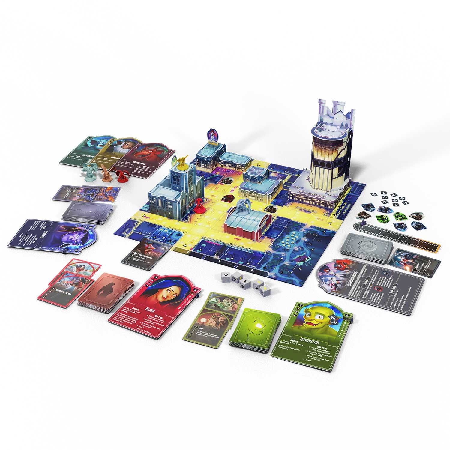 Wonder Forge Disney Gargoyles Awakening Hudson miniature suits defensive strategies during episodes
