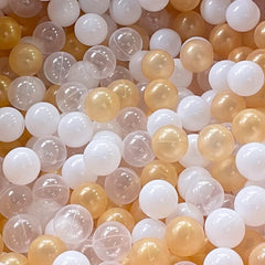 Wonder Space champagne close-up shows safe, crush-proof plastic and smooth edges.