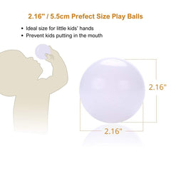 Wonder Space mesh storage bag keeps all balls organized.