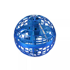 Wonder Sphere Magic Hover Ball blue showcases wrist flick tricks for impressive showmanship