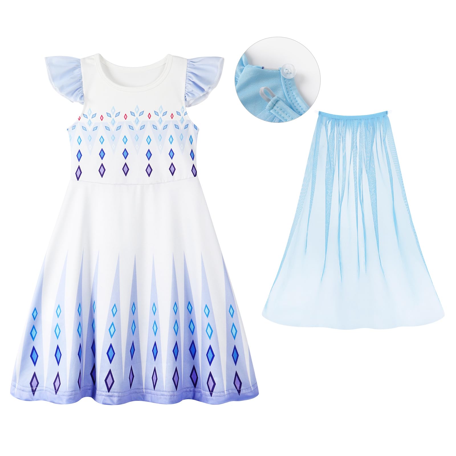 WonderBabe soft fabric dress is skin-friendly and breathable for all-day wear.