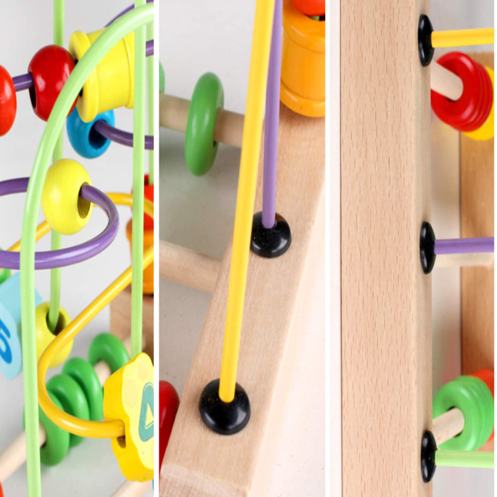 Wondertoys portable bead maze for busy families and on-the-go fun