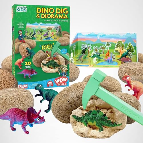 WONDERY KIDS Prehistoric plant stickers add realistic timeline diorama details.