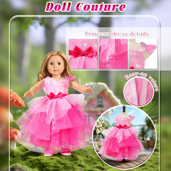 WONDOLL Ariel-inspired dress designed for splash-ready dress-up moments.