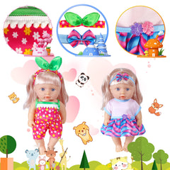 WONDOLL back-closure dress design allows quick dressing and changes