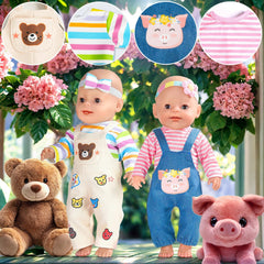 Bright color doll outfits from WONDOLL to spark imaginative play.