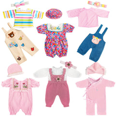 WONDOLL outfits with cap and hairbands for stylish pretend play.