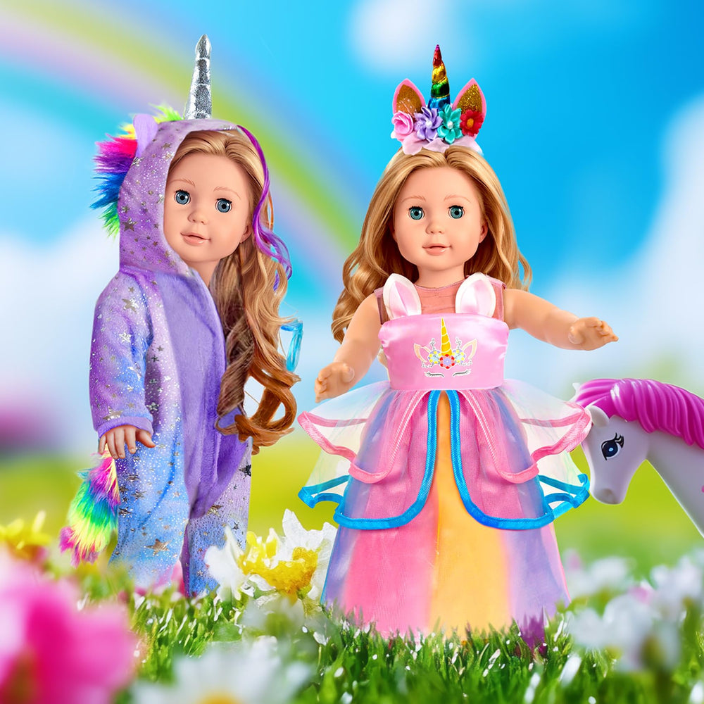 WONDOLL doll dress-up set ready for playtime and creativity.
