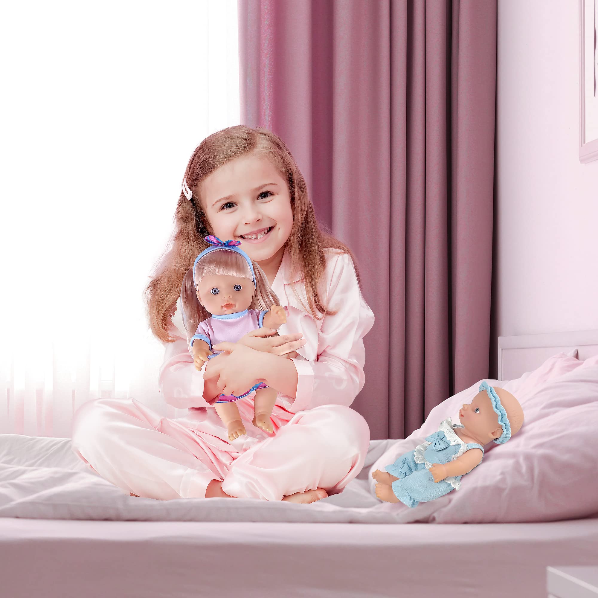 WONDOLL light, safe fabrics keep play comfortable for long sessions