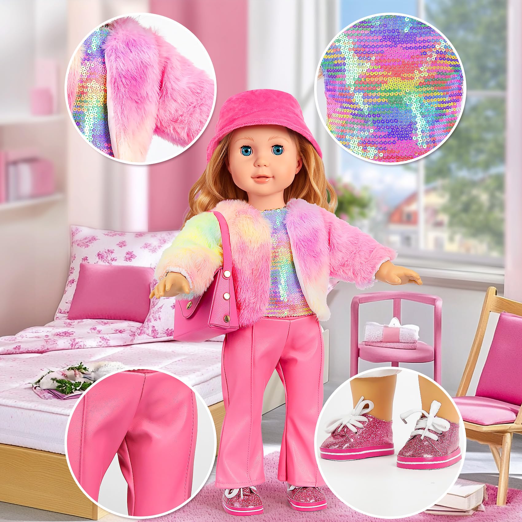 WONDOLL sequined undershirt offers sparkle for dress-up outfits