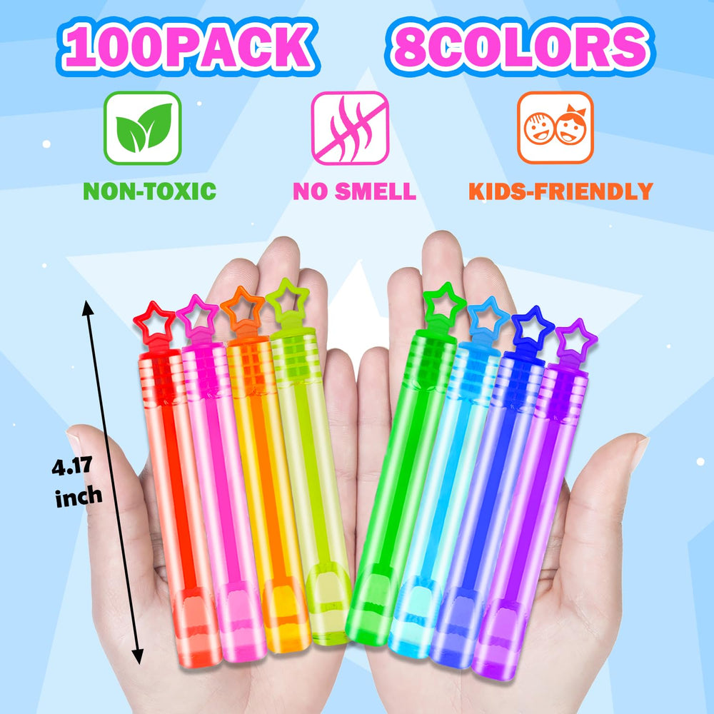 Wondrus neon-colored bubble wands create vivid bursts for kids.