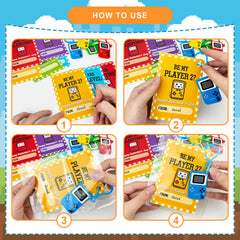 Wondrus classroom exchange cards pair with gaming vibes for friendly trades.