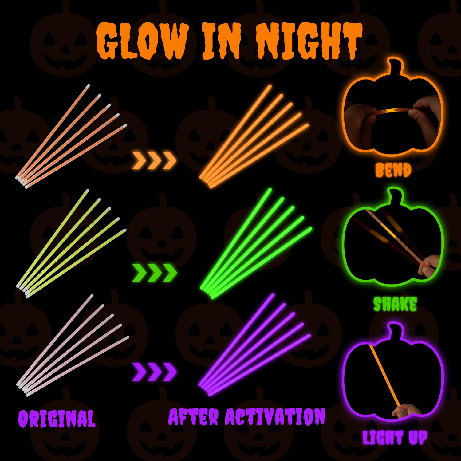 Wondrus classroom prize glow sticks add safe, exciting incentives.