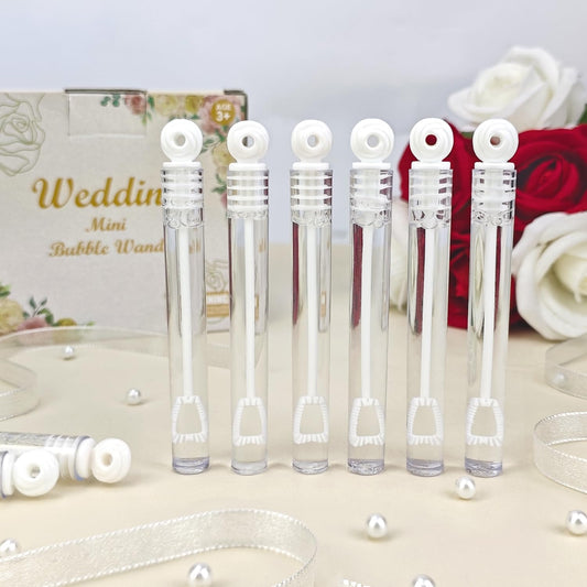 Wondrus mini bubble wands 300-count for weddings and celebrations