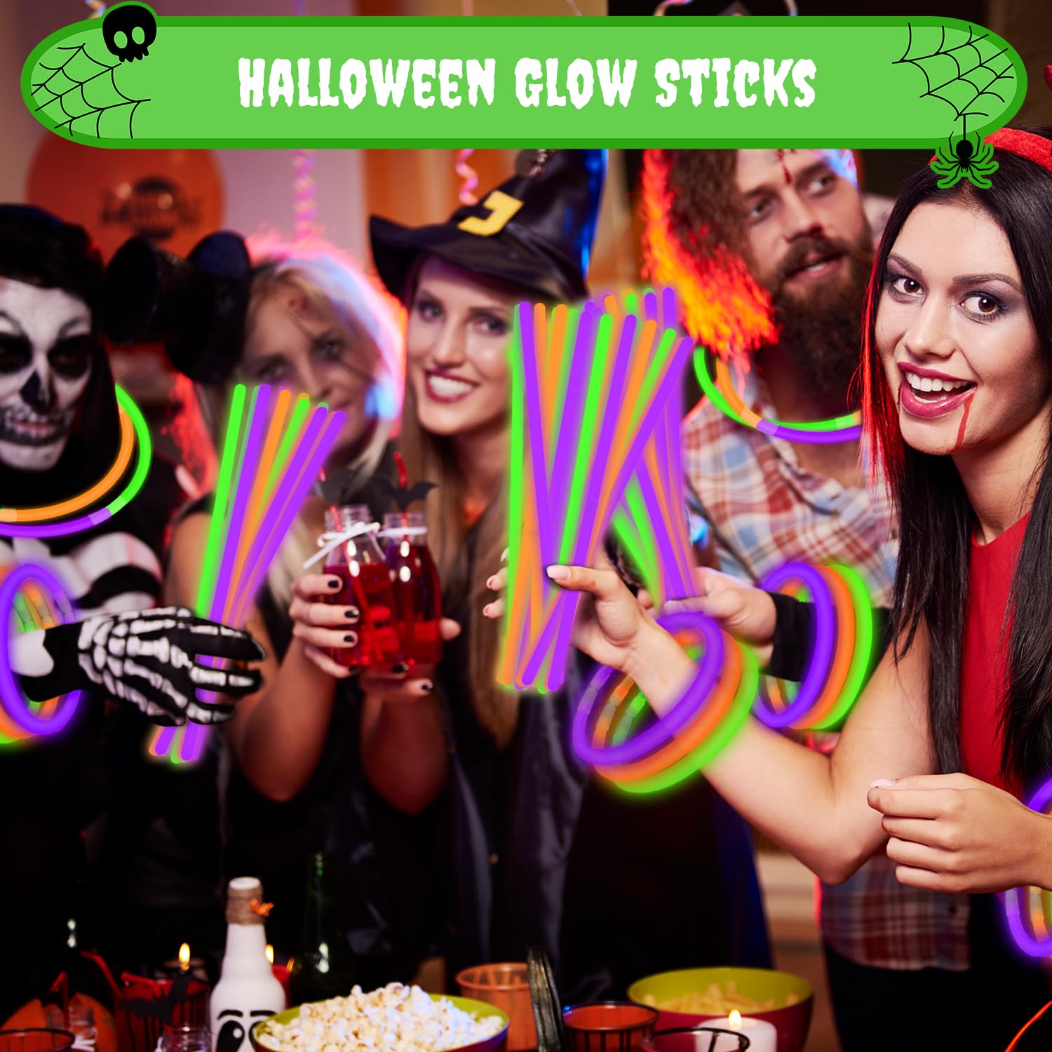 Wondrus pinata filler glow sticks ideal for festive rewards.