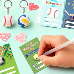 Wonfirang basketball keychain, durable, kid-friendly for school swaps