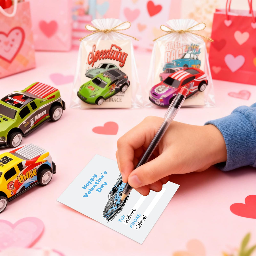 Wonfirang double-sided valentines cards with blank spaces.