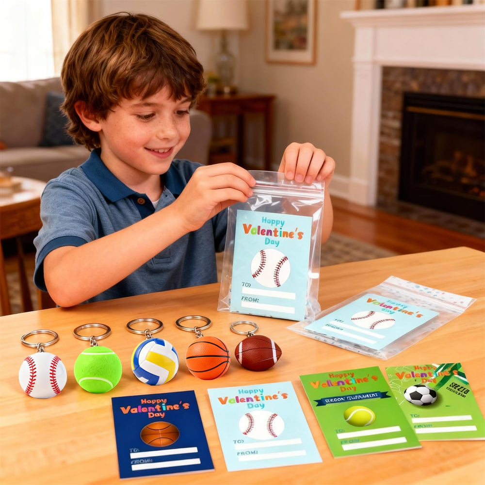 Wonfirang tennis keychain, compact keepsake for little hands