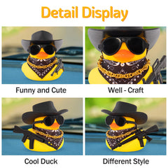 wonuu rubber duck AK47 emblem adds edgy decor cue