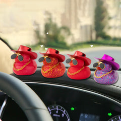 Wonuu colorful dashboard ornament idea for gifts and office decor.