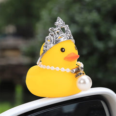 Wonuu car duck made from premium silicone, smooth and durable interior accent