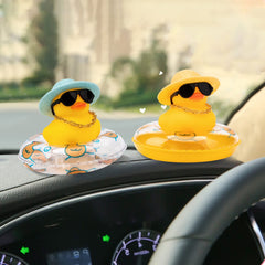 Wonuu car duck size guide helps plan placement on dash.