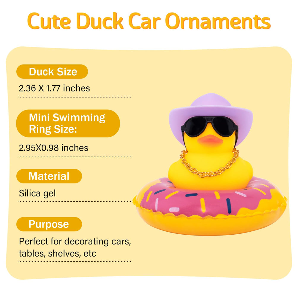 Wonuu yellow duck with gold necklace adds quirky interior charm.