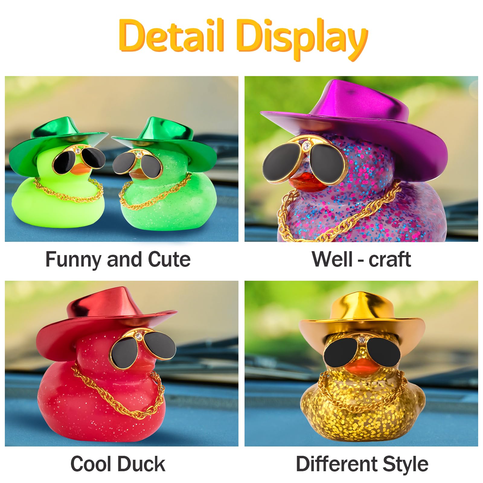 Wonuu duck with double-sided tape for easy mounting on any surface.