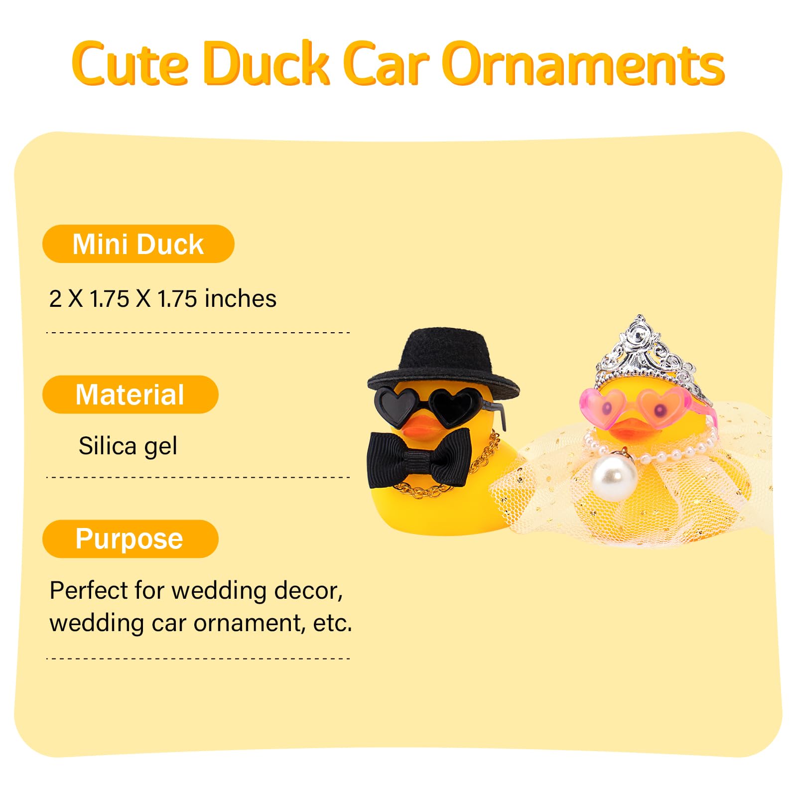 wonuu ducks feature a gold chain and pearl necklace