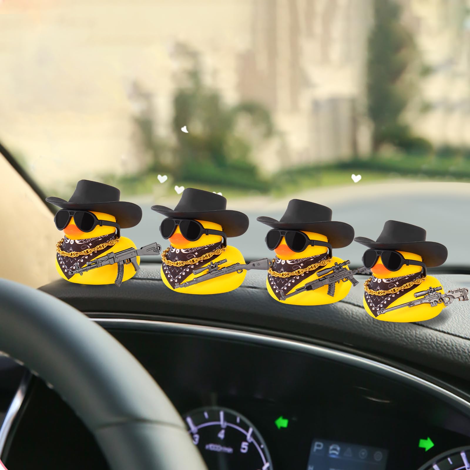 Wonuu gift-ready duck decor ideal as a playful car gift