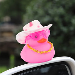 soft non-toxic silicone duck crafted for safe tactile car decor