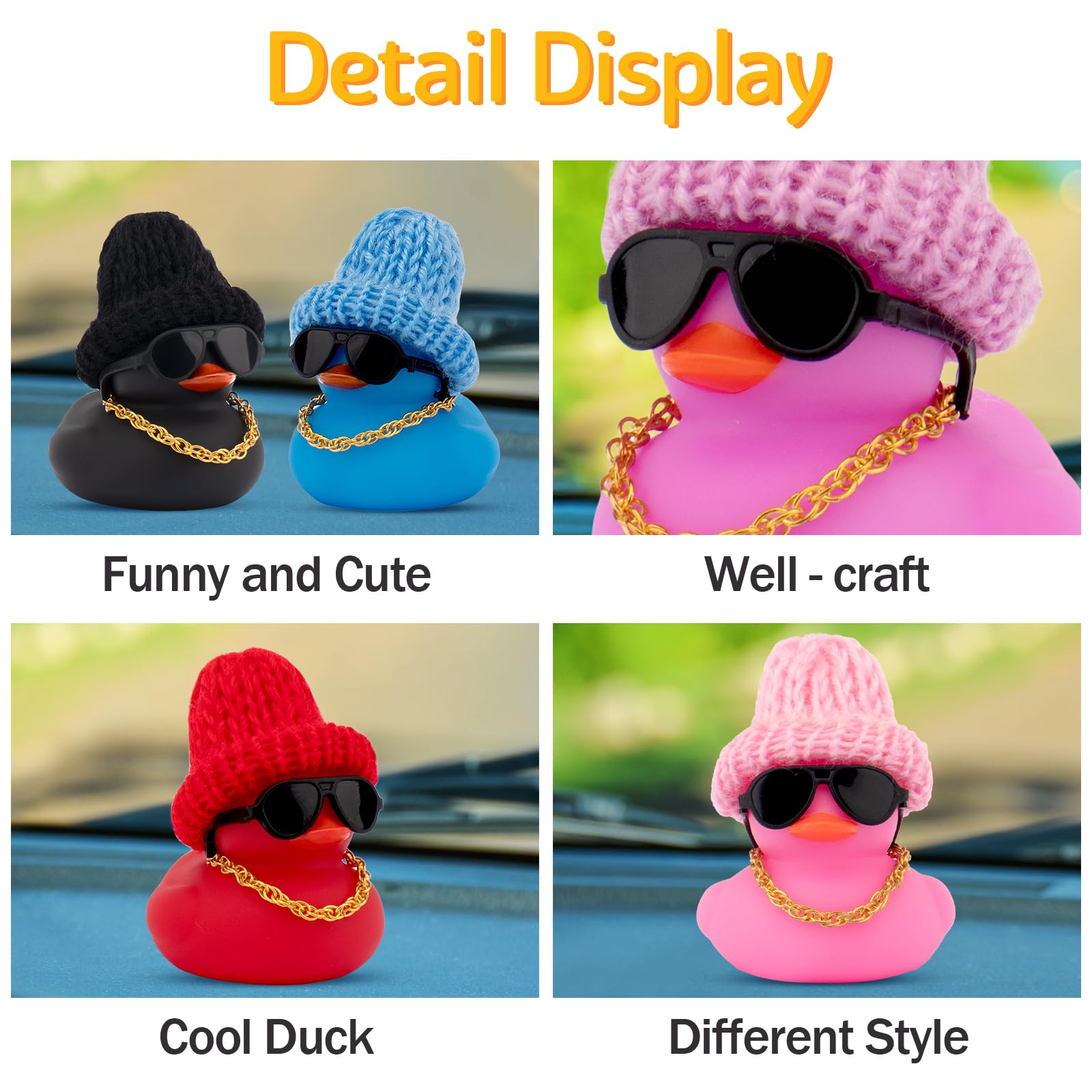 Wonuu soft silica gel duck feels safe and flexible