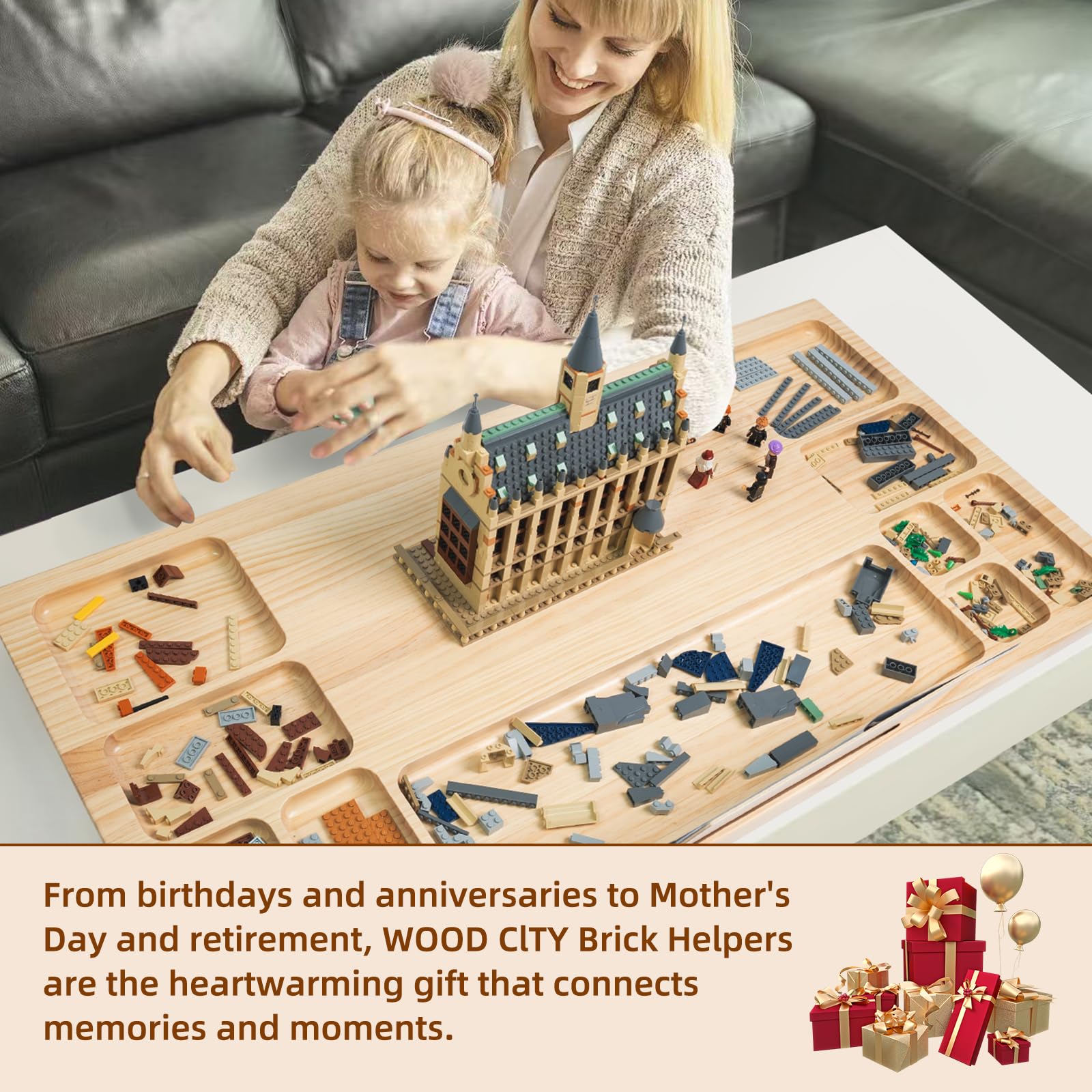 WOOD CITY Gift Idea for All Ages for building enthusiasts