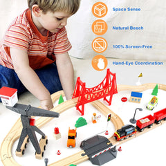 WOOD CITY easy assembly for quick, creative building