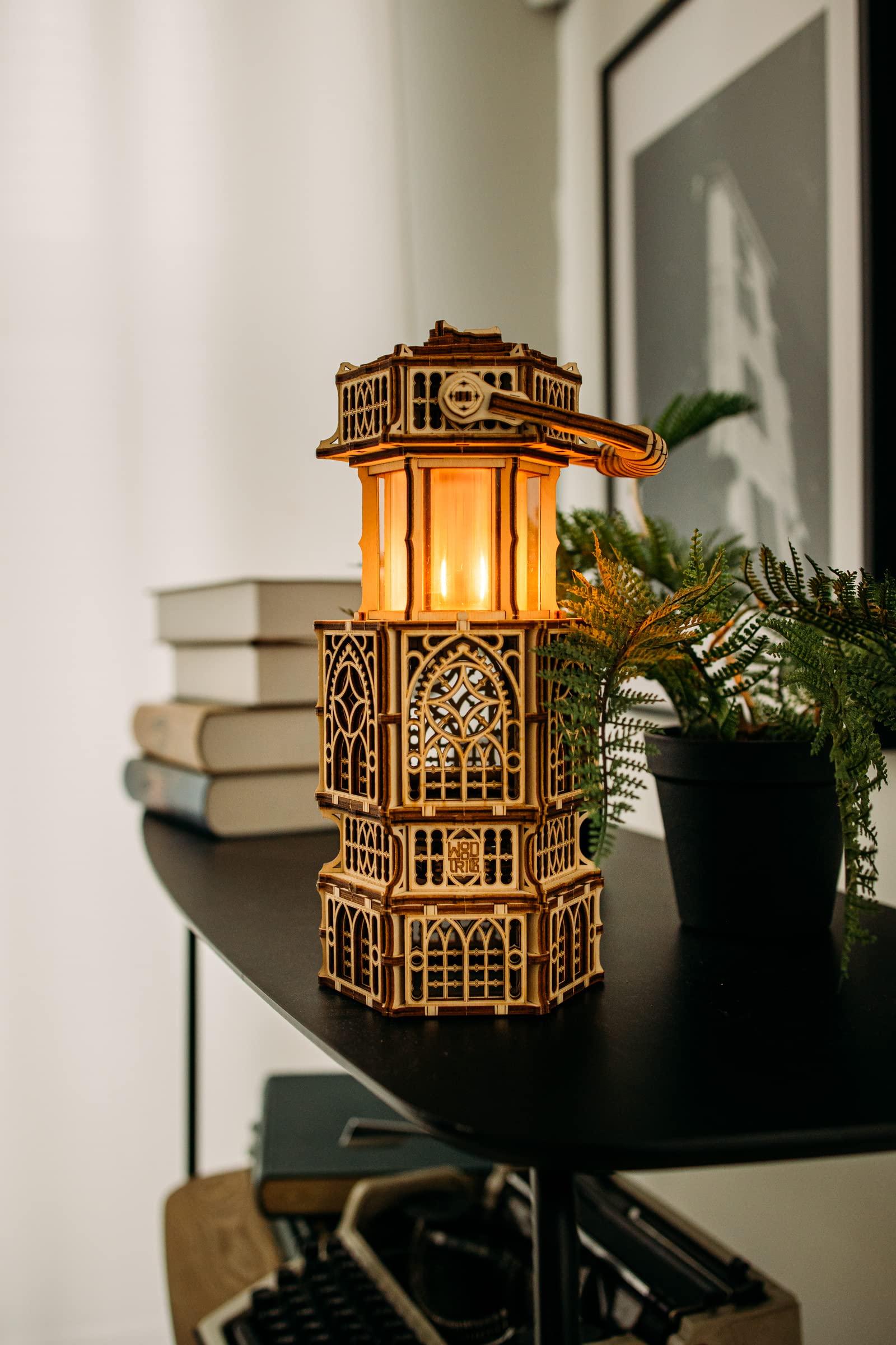 Wood Trick Antique Lantern family-fun activity encourages shared focus and bonding