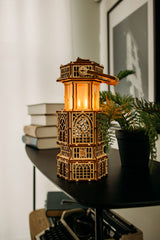 Wood Trick Antique Lantern family-fun activity encourages shared focus and bonding