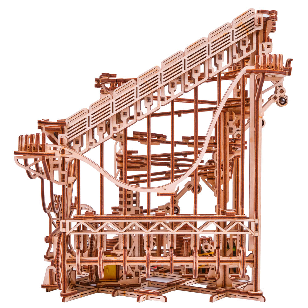 Wood Trick high-complexity puzzle challenges adults with a rewarding build.