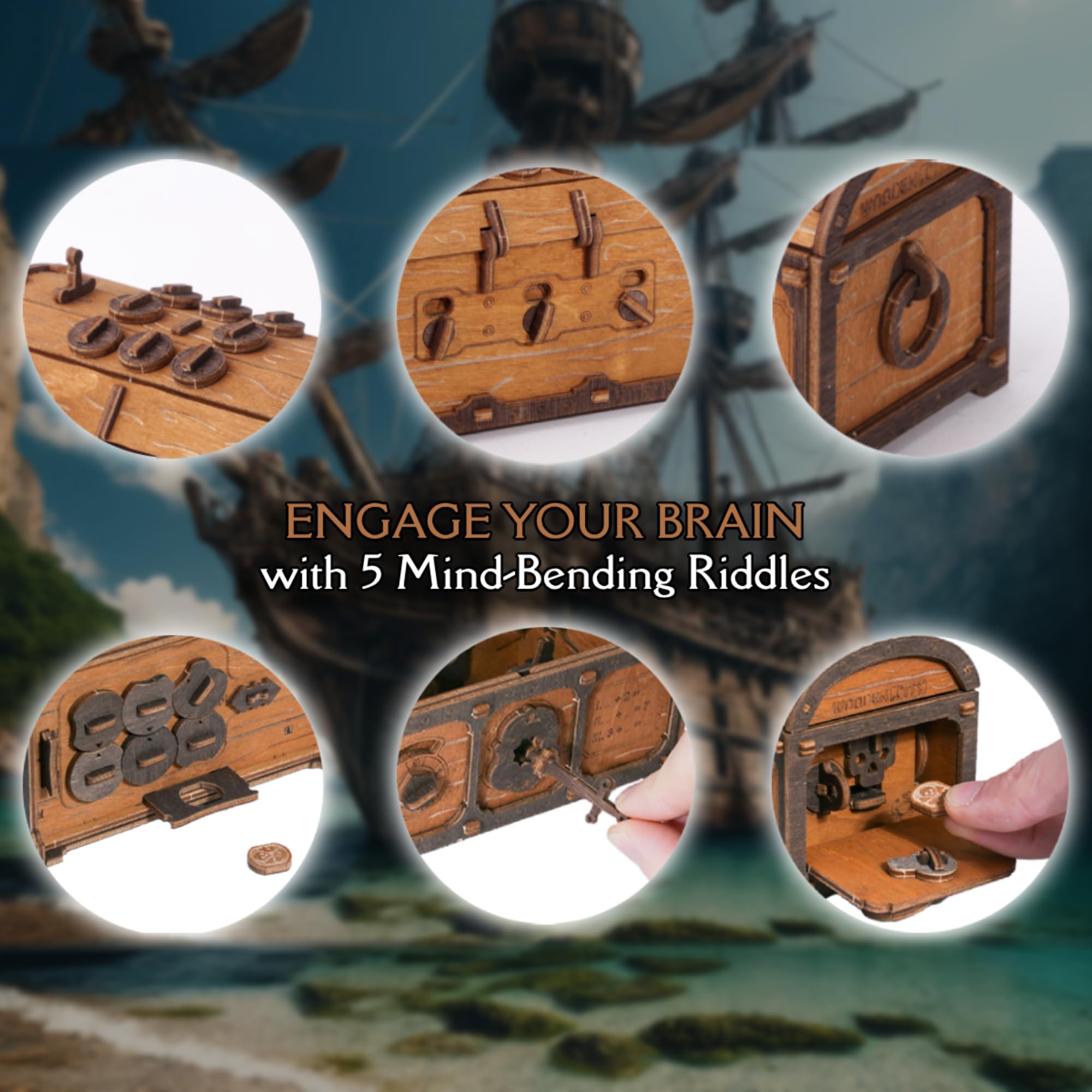 WOODEN.CITY assembly highlights 165 precision-cut pieces during the build.