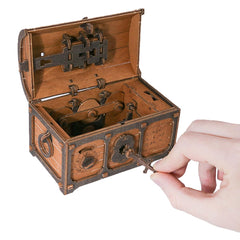 WOODEN.CITY 3D puzzle experience encourages hands-on problem solving.
