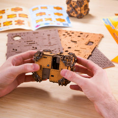 Completed WOODEN.CITY Tesseract's Secret offers hours of thoughtful play.