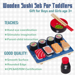WoodenEdu wooden box for tidy storage after play